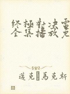 终极对决电视剧全集播放免费