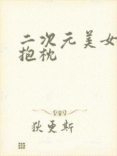 二次元美女等身抱枕封面