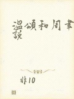 温颂和周聿川小说封面