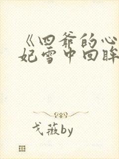《四爷的心尖宠妃雪中回眸》