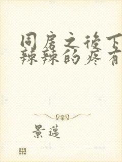 同房之后下面火辣辣的疼有血