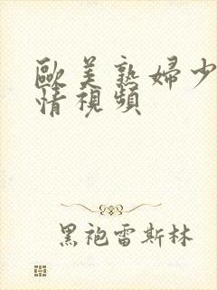 欧美熟妇少妇激情视频