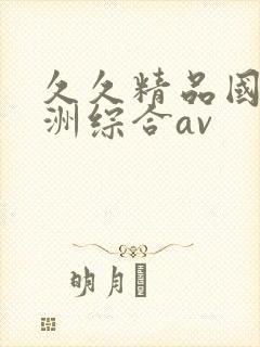 久久精品国产亚洲综合av