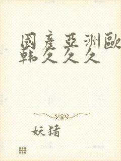 国产亚洲欧美日韩久久久封面