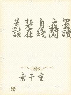 叶楚月夜墨寒小说在线阅读