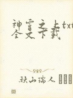 神霄之上txt全文下载