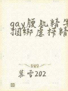 gay腹肌精牛捆绑虐榨精