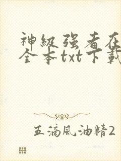 神级强者在都市全本txt下载封面