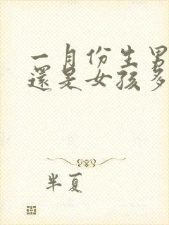 一月份生男孩多还是女孩多