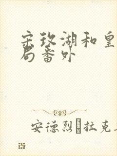 宋玫湖和皇上结局番外