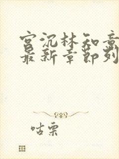 宫沉林知意小说最新章节列表