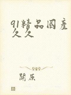 91精品国产久久久封面