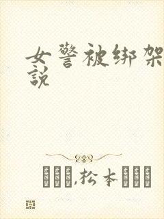 女警被绑架的小说封面
