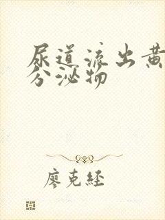 尿道流出黄脓状分泌物