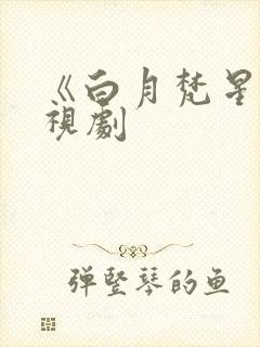 《白月梵星》电视剧