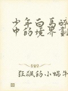 少年白马醉春风中的境界划分