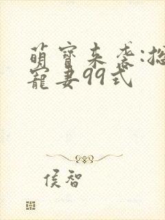 萌宝来袭:总裁宠妻99式