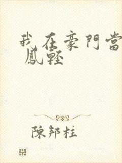 我在豪门当夫人 凤轻封面