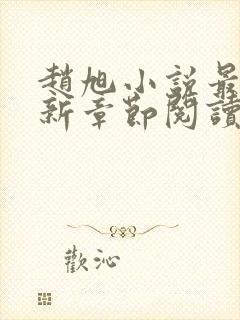 赵旭小说最新更新章节阅读免费封面