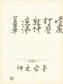 着凉就打喷嚏流鼻涕什么原因