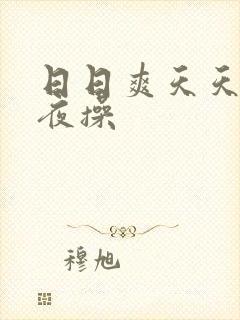 日日爽天天操夜夜操封面