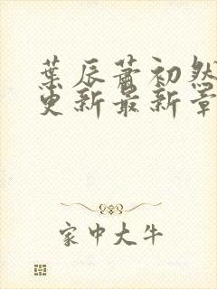 叶辰萧初然刚刚更新最新章节免费阅封面