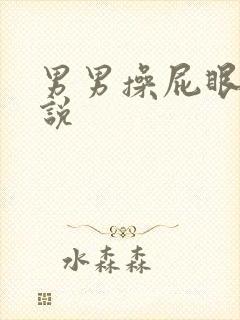 男男操屁眼子小说