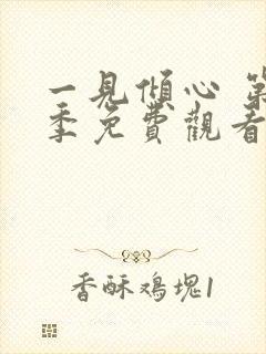 一见倾心 第4季免费观看完整版