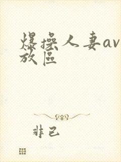 爆操人妻av播放区