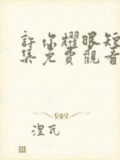 许你耀眼短剧全集免费观看