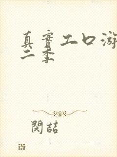 真实工口游戏第二季