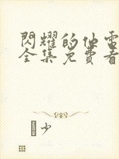 闪耀的他电视剧全集免费看封面