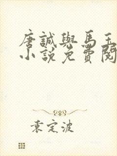 唐诚与马玉婷的小说免费阅读封面