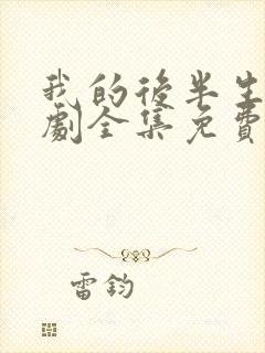 我的后半生电视剧全集免费播放高清