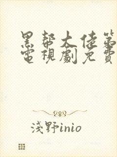 黑帮大佬第三季电视剧免费播放全集