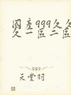 国产999久久久一区二区