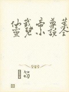 仙武帝尊叶辰楚灵儿小说全文在线阅读