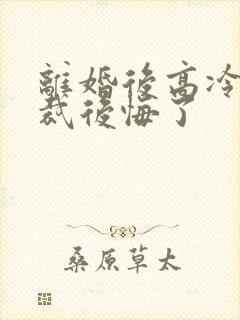 离婚后高冷女总裁后悔了封面