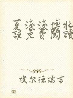 夏浅浅傅北宸小说免费阅读最新章节