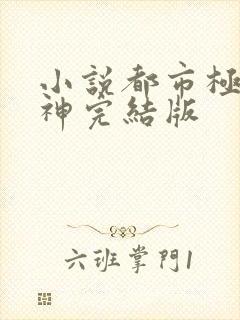 小说都市极品医神完结版