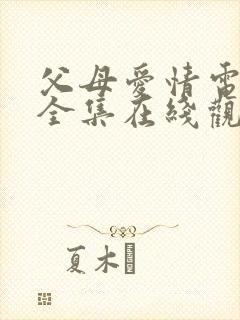 父母爱情电视剧全集在线观看45