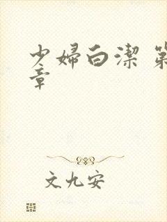 少妇白洁 第七章