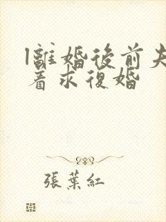 l离婚后前夫哭着求复婚封面