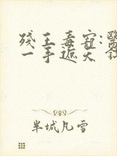 残王毒宠:医妃一手遮天 锦凰封面