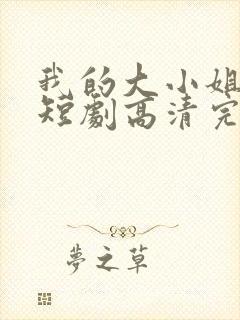 我的大小姐老婆短剧高清完整版