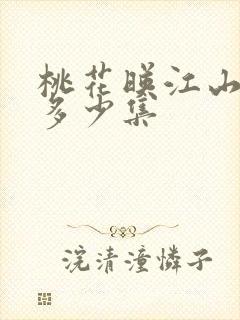 桃花映江山一共多少集封面