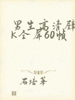 男生高清壁纸4k全屏60帧