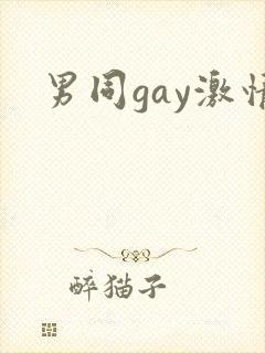 男同gay激情