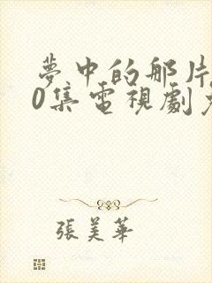 梦中的那片海40集电视剧免费观看