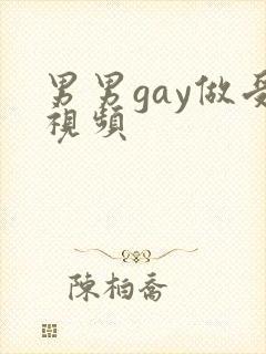 男男gay做受视频